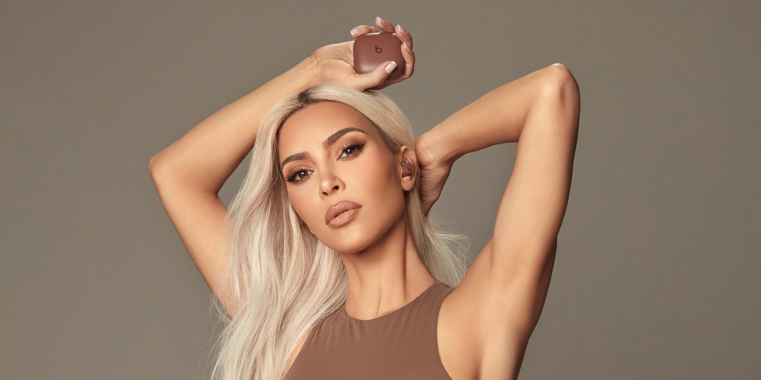 Kim Kardashian Partners with Beats on Chic New Earbuds